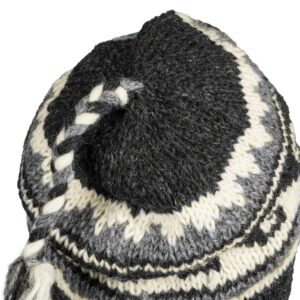 Tribe Azure Fair Trade Womens Beanie Hats, Warm Hats for Women Knit Hat for Women Women's Skullies & Beanie for Women (Grey)