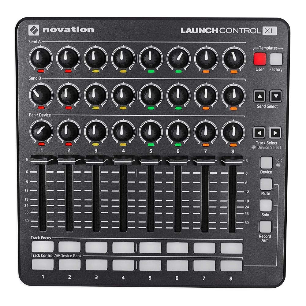 Novation Launch Control XL USB MIDI controller for Ableton Live with assignable controls