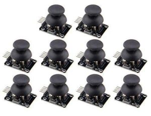 wmycongcong 10 pcs game joystick breakout module game controller replacement joystick control stick compatible with ps2 switch joy-con controller