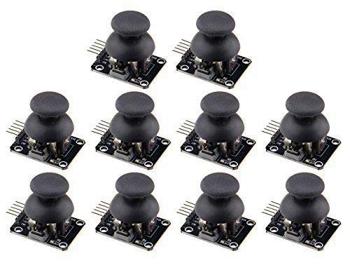 WMYCONGCONG 10 PCS Game Joystick Breakout Module Game Controller Replacement Joystick Control Stick Compatible with PS2 Switch Joy-Con Controller