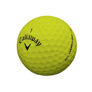 Callaway Warbird Golf Ball, Prior Generation, (One Dozen), Yellow, Prior Generation