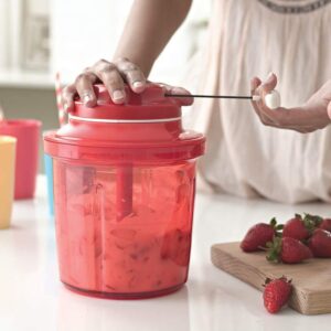 Tupperware Extra Chef with Pull Cord (1,35 L) 45 Fluid Ounce, Chopper(Mannual)