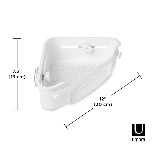 Umbra Flex Gel Lock Corner Shower Bin