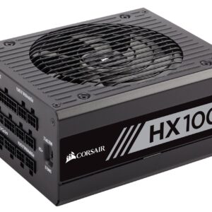 Corsair HX Series, HX1000, 1000 Watt, Fully Modular Power Supply, 80+ Platinum Certified, CP-9020139-NA