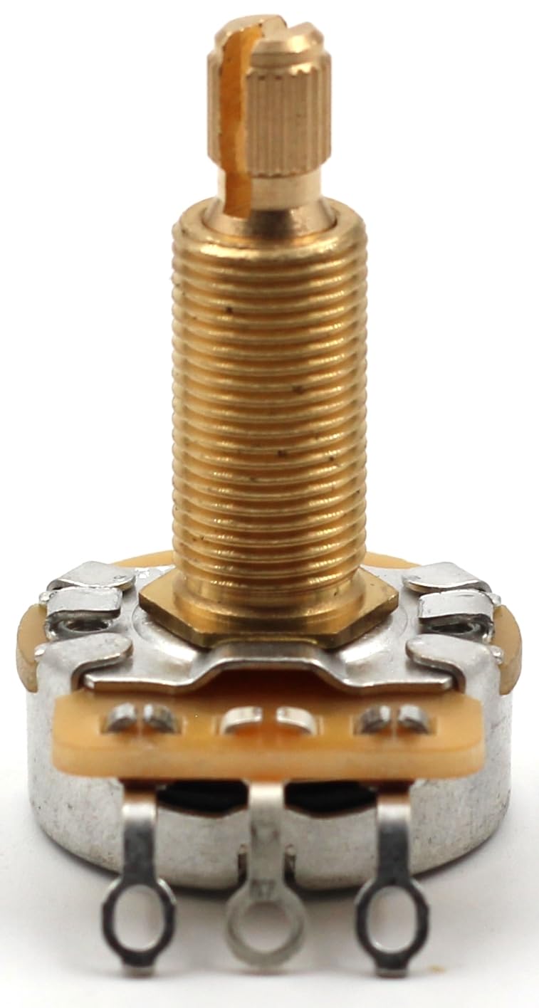 CTS TAOT CUSTOM 525K LONG Shaft Potentiometers - 5% Tolerance (All Pots Meter 500K-550K) - Set of 4 (4X)