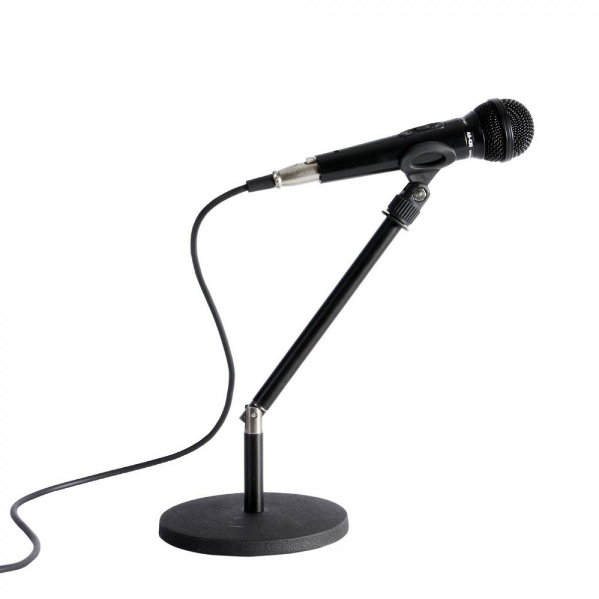 On-Stage DS8100 Desktop Microphone Stand with Rocker Lug