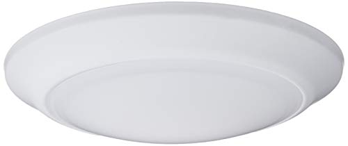 Westinghouse 6322900 Large LED Indoor/Outdoor Dimmable Surface Mount Wet Location, White Finish with Frosted Lens