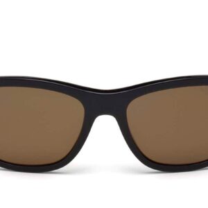 Tom Ford FT0500-F Sunglasses - Shiny Black Frame, Brown Polarized Lenses, 54 mm Lens FT0500-F5401H