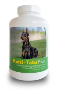 healthy breeds doberman pinscher multi-tabs plus chewable tablets 180 count