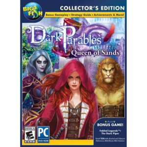 encore software big fish games dark parables 9: queen of sands collectors edition