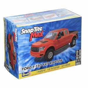 Revell SnapTite Max Ford F-150 SVT Raptor Pick Up Model Kit , Red