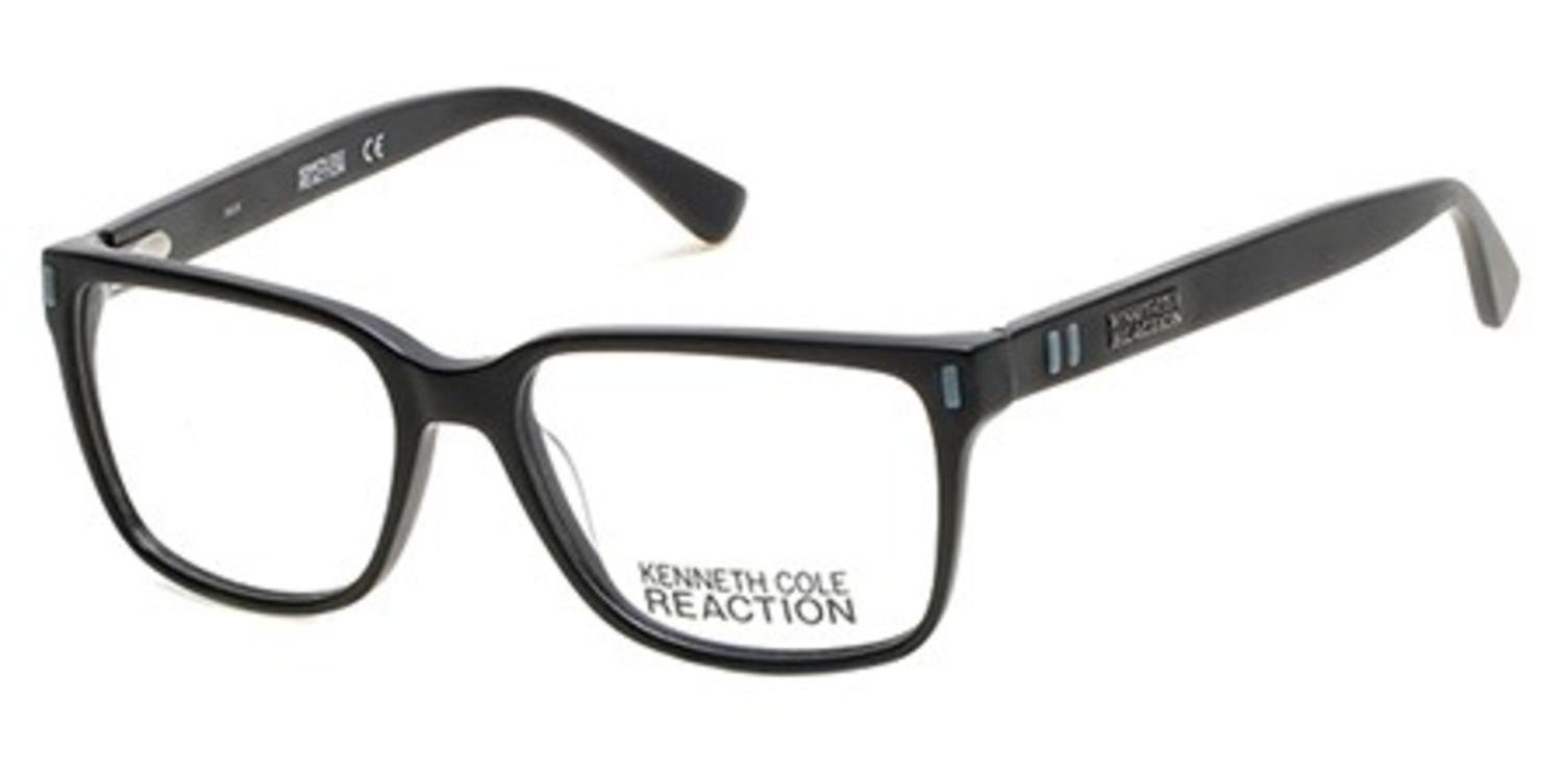 Kenneth Cole KC0786 Eyeglass Frames - Matte Black Frame, 53 mm Lens Diameter KC078653002