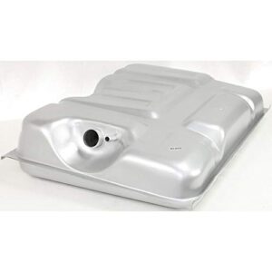 Evan Fischer Fuel Tank Set of 2 Compatible With 1973-1978 Ford F-100 and 1973-1978 F-250 Silver Steel