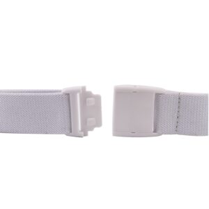 Gelante Women Invisible Belt - Elastic Adjustable Slimming No Show - 2045-White (0-14)