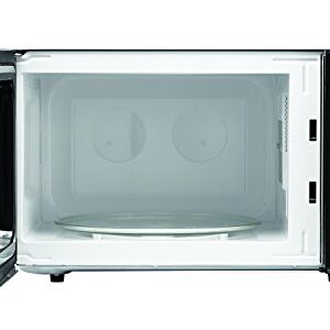 SHARP Black Carousel Cu. Ft. 1000W Countertop Microwave Oven (ISTA 6 Packaging), 1.1 Cubic Foot, 1000 Watts