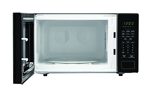 SHARP Black Carousel Cu. Ft. 1000W Countertop Microwave Oven (ISTA 6 Packaging), 1.1 Cubic Foot, 1000 Watts