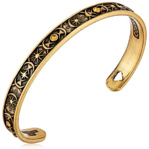 Alex and Ani Cosmic Balance Cuff Rafaelian Gold Bangle Bracelet