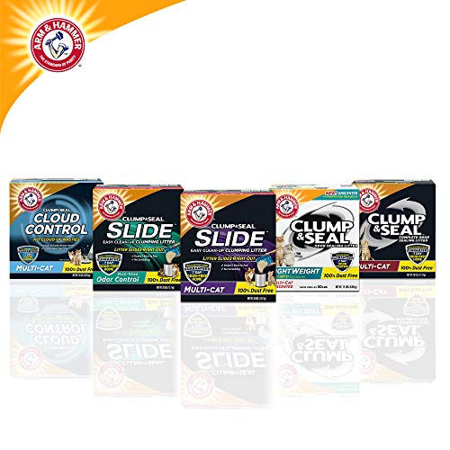 Arm & Hammer SLIDE Easy Clean-Up Multi-Cat Clumping Cat Litter 14 lb