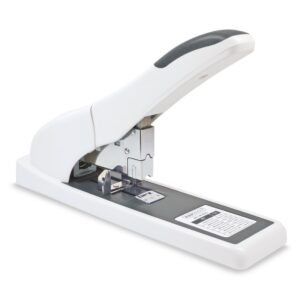 rapesco eco hd-140 heavy duty stapler - soft white, 140 sheet (1396)