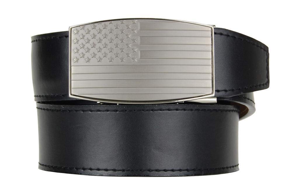 Nexbelt mens Pch7721 Embossed Pewter USA, Multi, General US