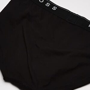 Hugo Boss Men's 3-Pack Traditional Cotton Briefs, New Black, Medium