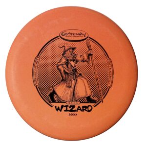 gateway disc sports sure grip 4s wizard putter golf disc [colors may vary] - 160-169g