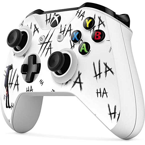 Skinit Decal Gaming Skin compatible with Xbox One S Controller - Officially Licensed Warner Bros HAHAHA - The Joker Design