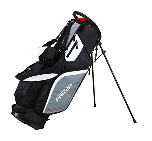 Top Line Men's Right Handed M5 Golf Club Set for Tall Men ( Height 6'1" - 6'4"), Includes Driver, Wood, Hybrid, 5, 6, 7, 8, 9, PW Stainless Irons with True Temper Shafts, Putter, Stand Bag & 3 HCs