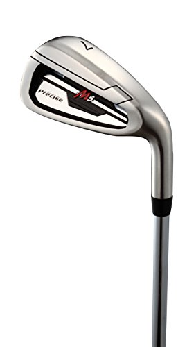 Top Line Men's Right Handed M5 Golf Club Set for Tall Men ( Height 6'1" - 6'4"), Includes Driver, Wood, Hybrid, 5, 6, 7, 8, 9, PW Stainless Irons with True Temper Shafts, Putter, Stand Bag & 3 HCs