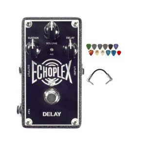 Dunlop EP103 Echoplex Delay Pedal with patch cables and 10' cable