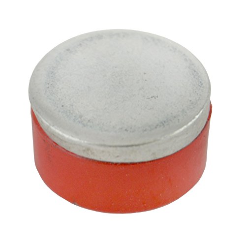 AB Tools-Silverline Shallow Pot Magnet Magnetic 19 x 7.5mm Countersunk Ferrite E Magnet 3kg SIL143