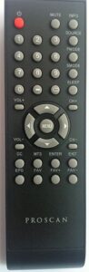 remote control replacement for proscan tv plded3273a plded4016a plcd5092b plded3996a-c2 pled4616a pled3216a plded3257a-c