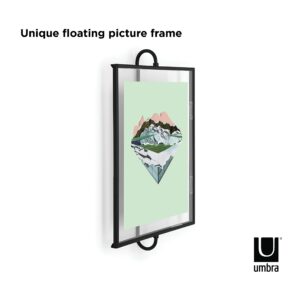 Umbra Phantom Picture Frame, Black, 8" x 10"