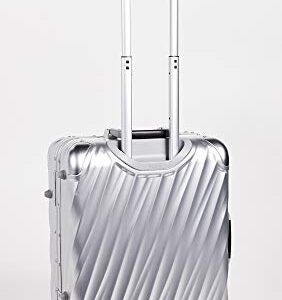 TUMI 19 Degree Aluminum Continental Carry On Suitcase, Silver, One Size