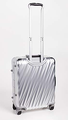 TUMI 19 Degree Aluminum Continental Carry On Suitcase, Silver, One Size