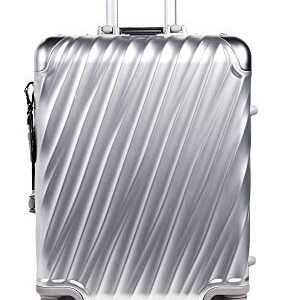 TUMI 19 Degree Aluminum Continental Carry On Suitcase, Silver, One Size