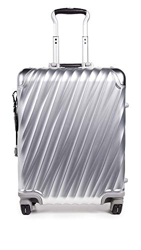 TUMI 19 Degree Aluminum Continental Carry On Suitcase, Silver, One Size