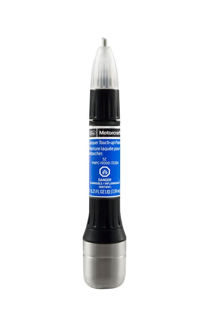 Ford Motorcraft PMPC-19500-7220A Touch Up Paint Bottle Blue Flame Metallic SZ & Clear Coat