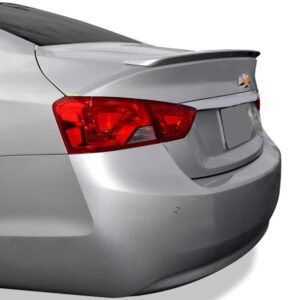 Dawn Enterprises IMP14-FM Factory Style Flush Mount Spoiler Compatible with Chevrolet Impala - Summit White WA8624 (GAZ)