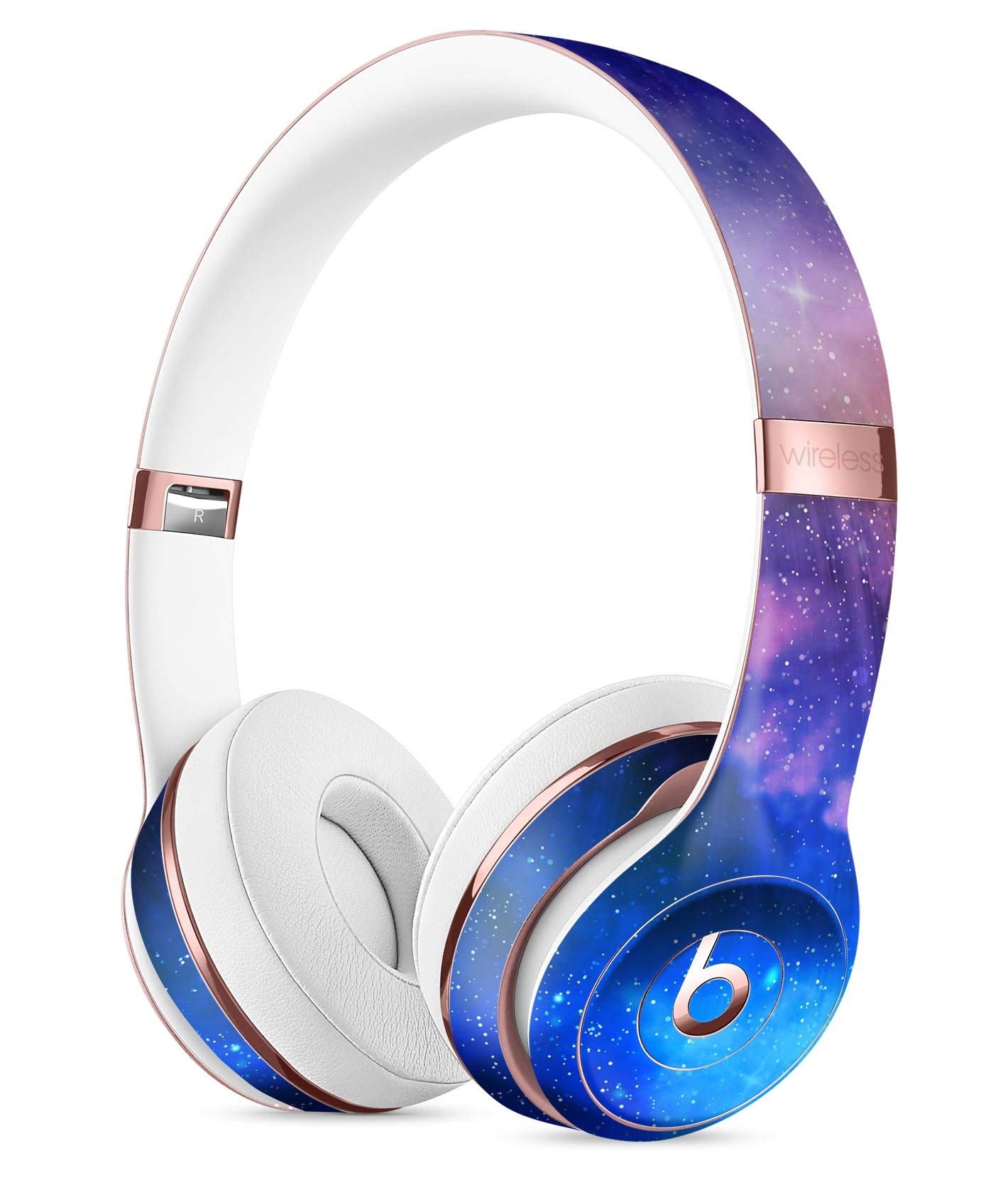 DesignSkinz Space Light Rays Full-Body Skin Kit for The Beats by Dre Solo 3 Wireless Headphones Ultra-Thin/Matte Finished/Protective Skin Wrap