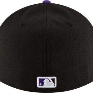 New Era Cap Co,. Inc. Men's 70365299, Black, 7.75