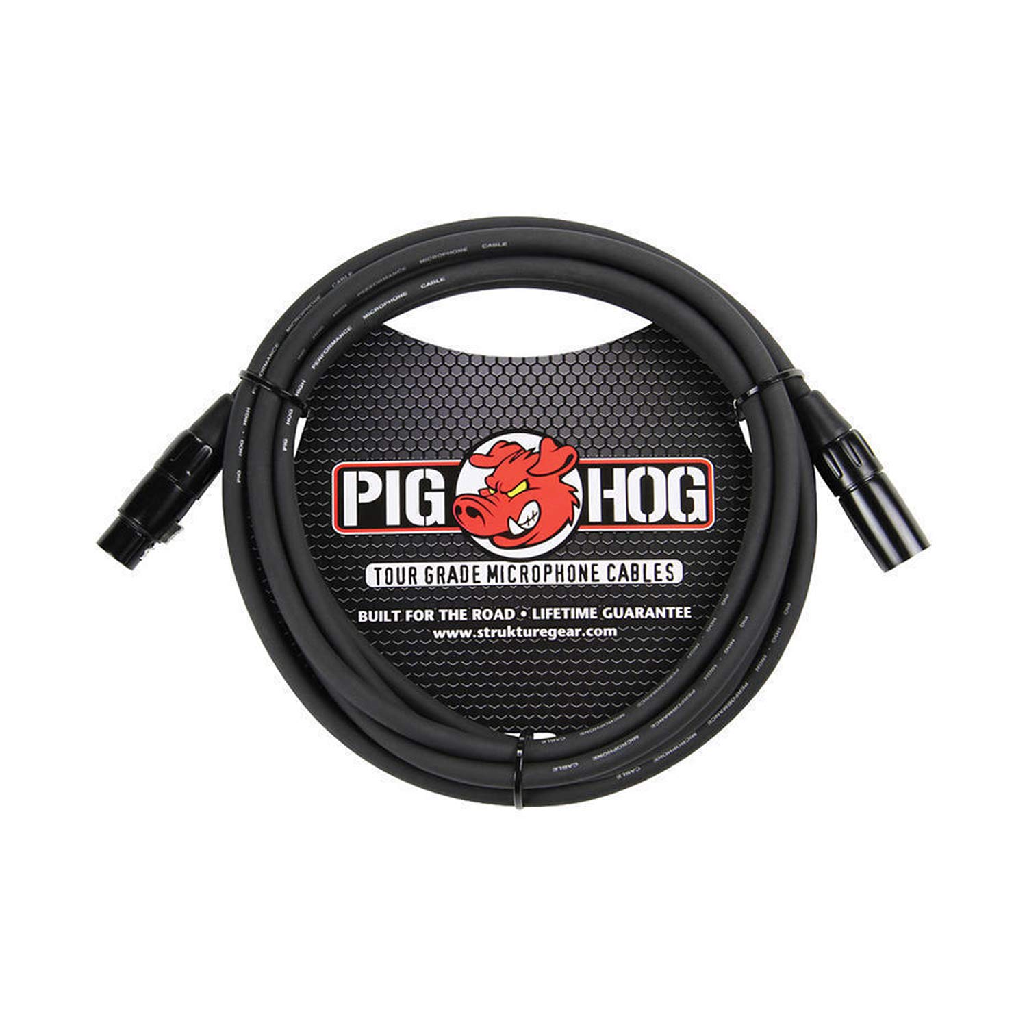 PigHog XLR 15 Foot 4 Pack Tour Grade Microphone Cables