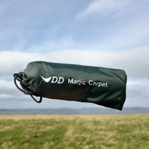 DD Hammocks - DD Magic Carpet Regular size: 4.6ft x 4.6ft Fully Waterproof Compact Tarpaulin Rainfly for Ground Sheet Camping and Tarp Shelters