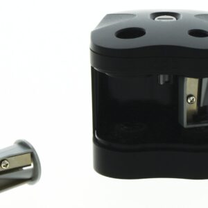 Derwent Pencil Sharpener, Battery Operated, Twin Hole Sharpener (2302332)