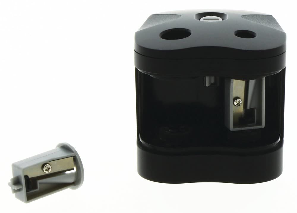 Derwent Pencil Sharpener, Battery Operated, Twin Hole Sharpener (2302332)