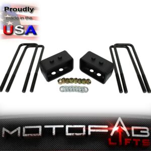 MotoFab Lifts F150-3F-2R 3 Front and 2 Rear Leveling lift kit for 2004-2014 Ford F150