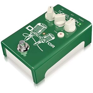 TC Helicon DUPLICATOR Ultra-Simple Vocal Effects Stompbox with Doubling, Reverb and Pitch Correction