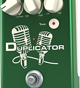 TC Helicon DUPLICATOR Ultra-Simple Vocal Effects Stompbox with Doubling, Reverb and Pitch Correction