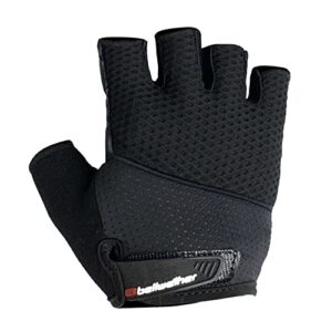 Bellwether Gel Supreme Men's Short Finger Glove: Black MD