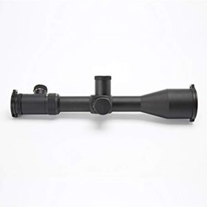 Hi-Lux Optics UD530X56 Uni-Dial 5-30 x 56 34mm Tube Rifle Scope with Green Illuminated MIL Ranging Reticle, Black